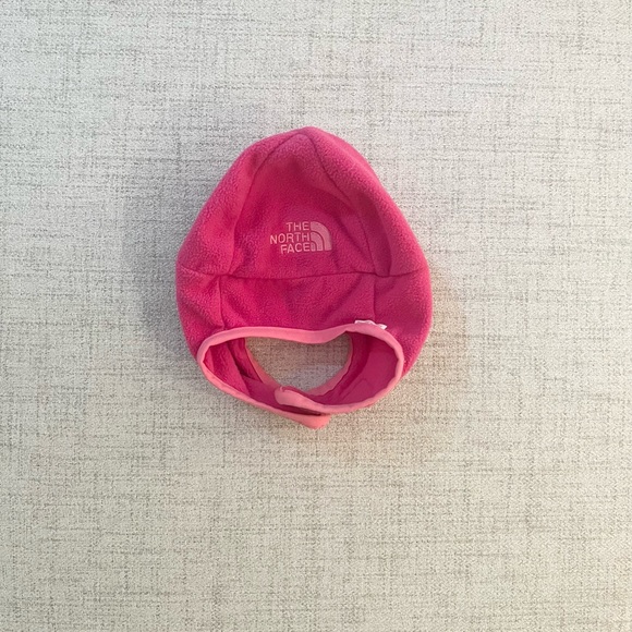 The North Face Pink Cold Weather Hat Size 6-24 Months - Picture 6 of 6